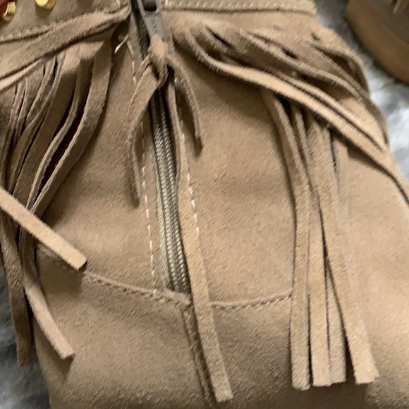MK Taupe Fringe bootie - Picture 4 of 8